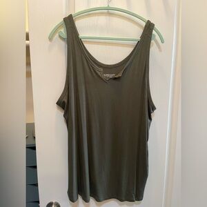 Torrid Olive Women's Sleep Tank Top Size 3